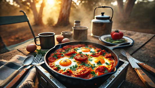 Cooking: Shakshuka, Easy Tasty Camp Breakfast!