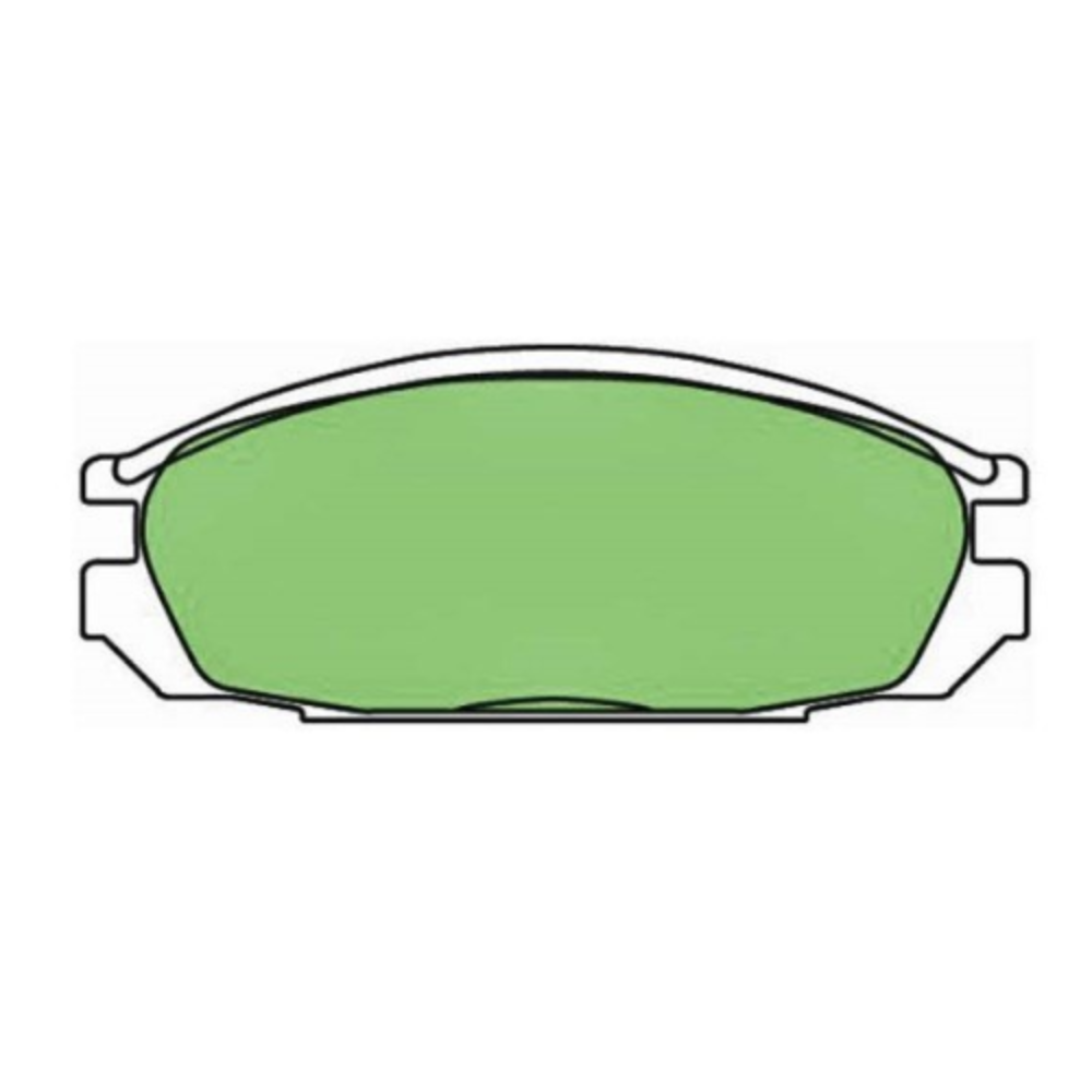 Motorgear Rear Brake Pads - Nissan GQ Patrol TD42 Diesel 1988-1999
