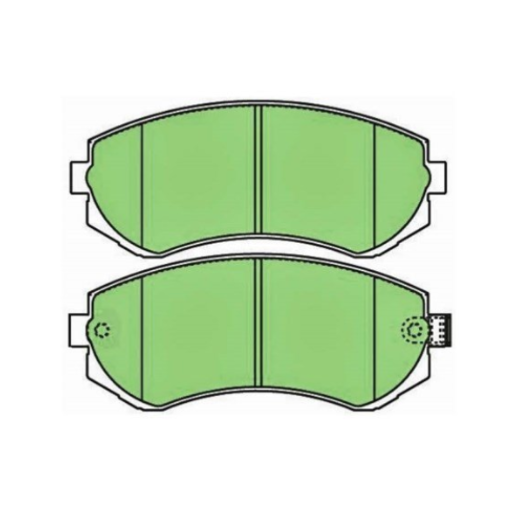 Motorgear Rear Brake Pads - Nissan GU Patrol TD42Ti 2002-2007