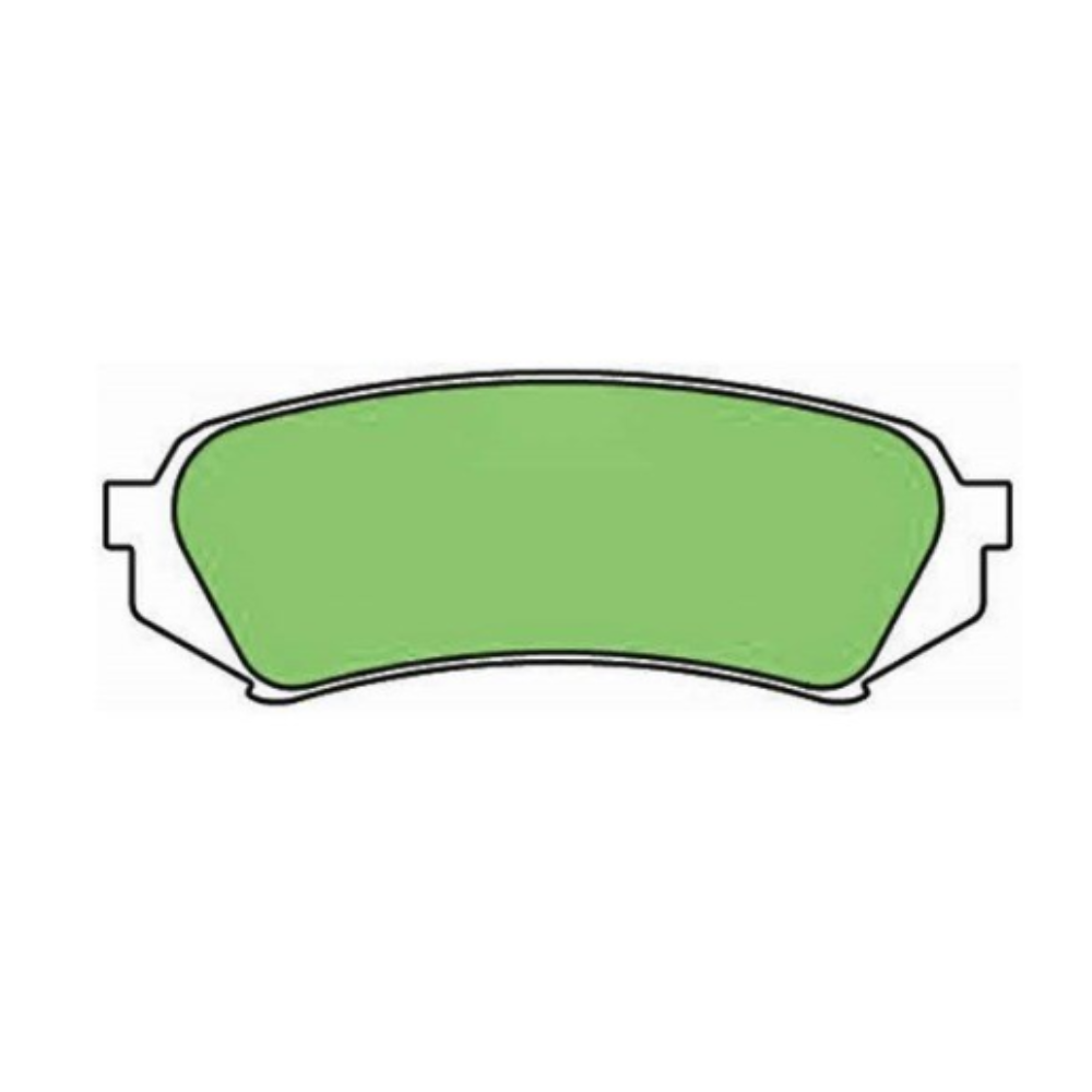 Motorgear Rear Brake Pads - Toyota Landcruiser 100 Series 1HD 1998-2007