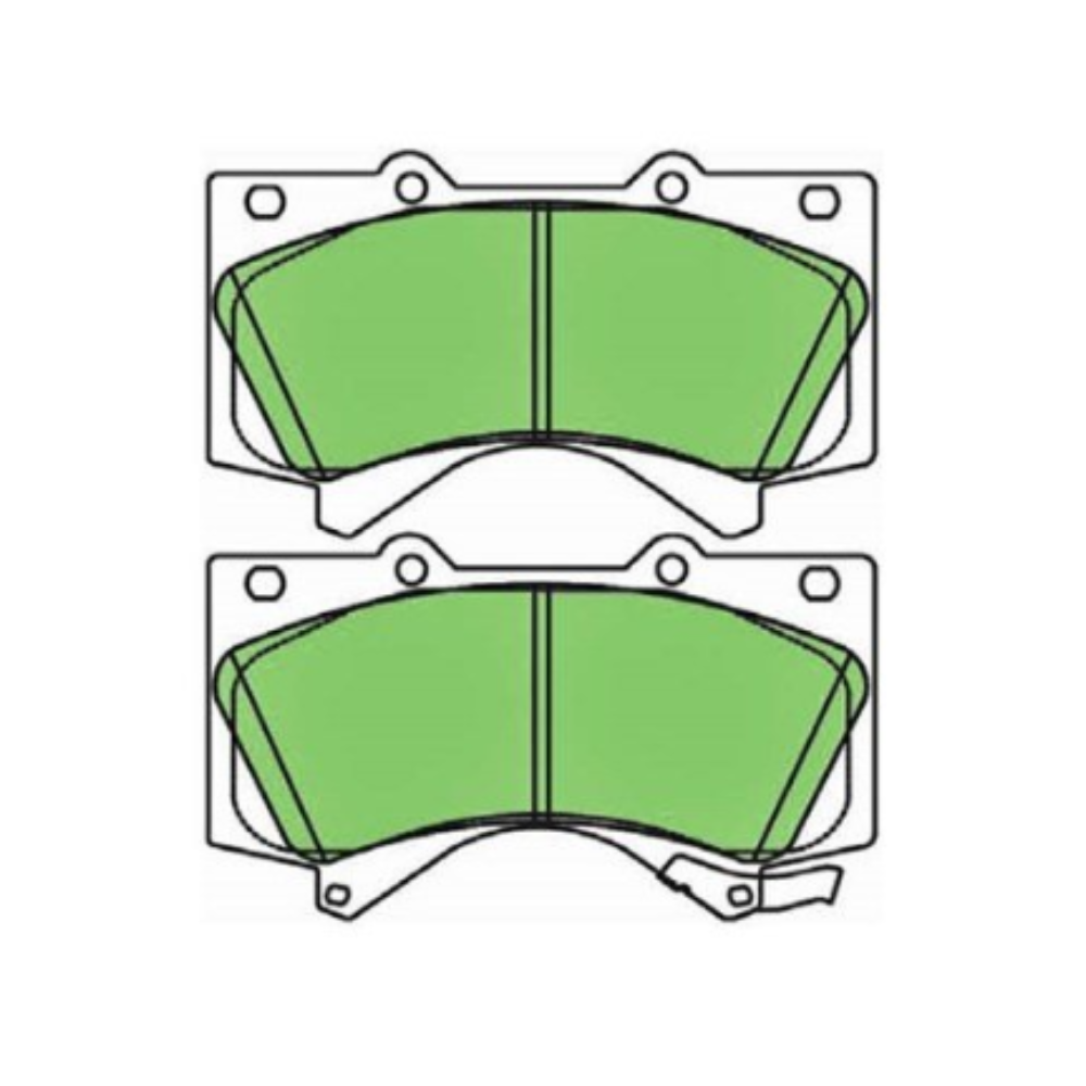 Motorgear Front Brake Pads - Toyota Landcruiser 200 Series 1VDFTV 2007-2021