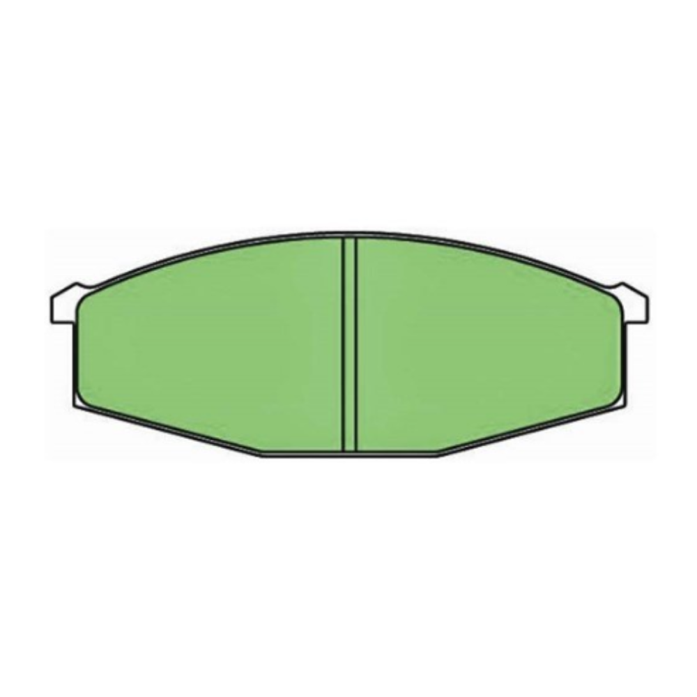 Motorgear Front Brake Pads (Single Piston) - Nissan GQ Patrol TD42 Diesel 1988-1999