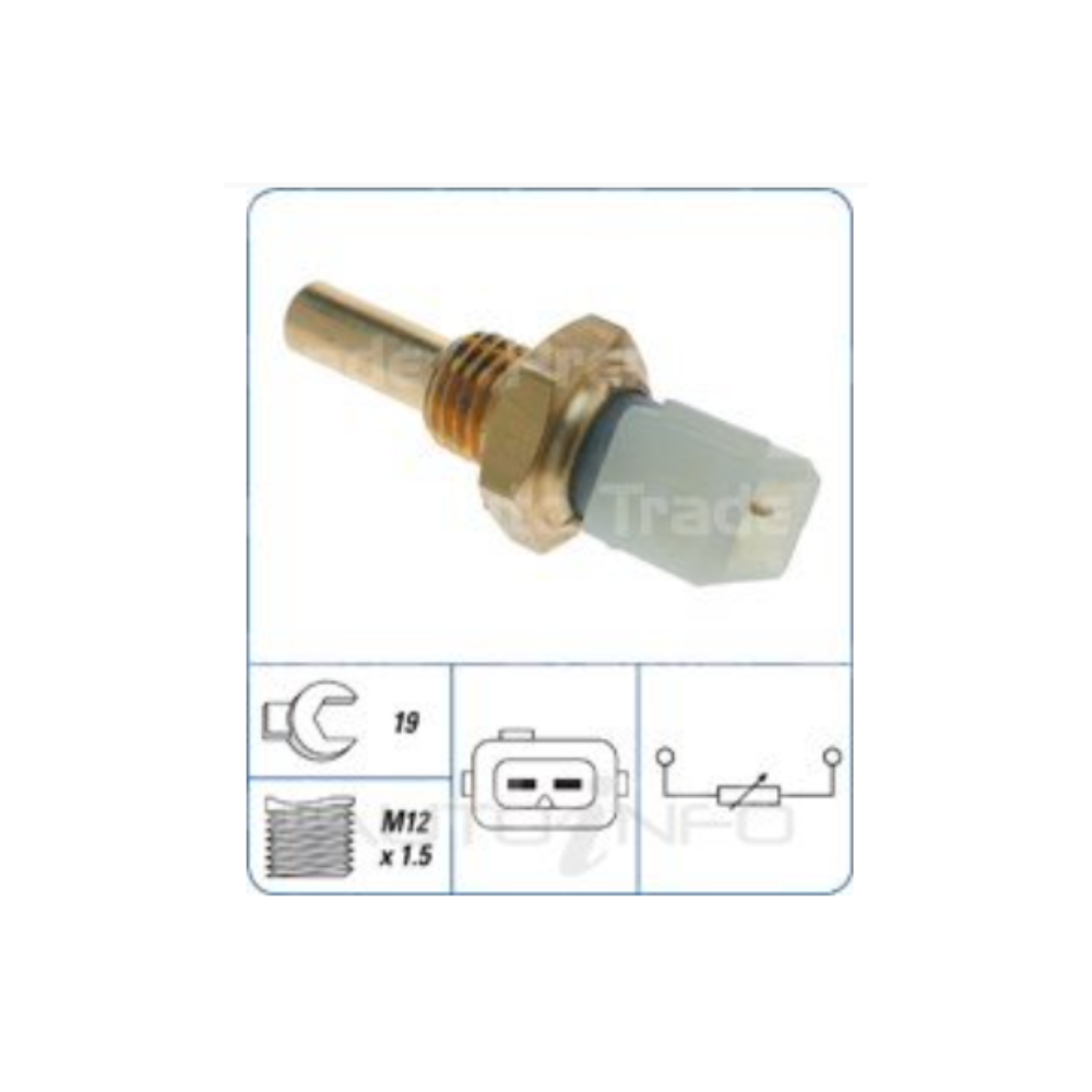 Coolant Temp Sensor - Nissan GQ Patrol TB42 EFI 1992-1997
