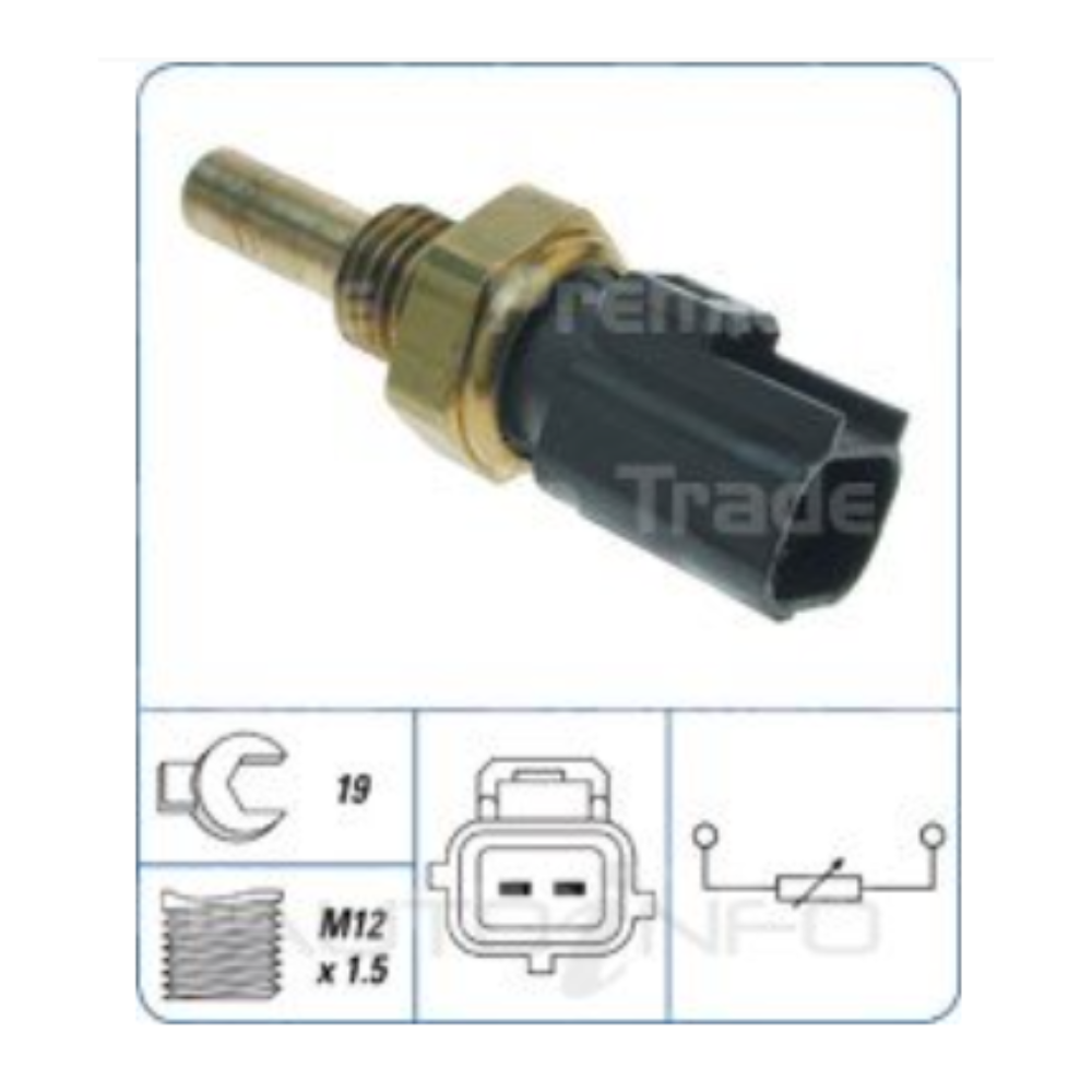 Coolant Temp Sensor - Toyota LN167 LN172 Hilux 5L 3.0L Diesel 1998-2005