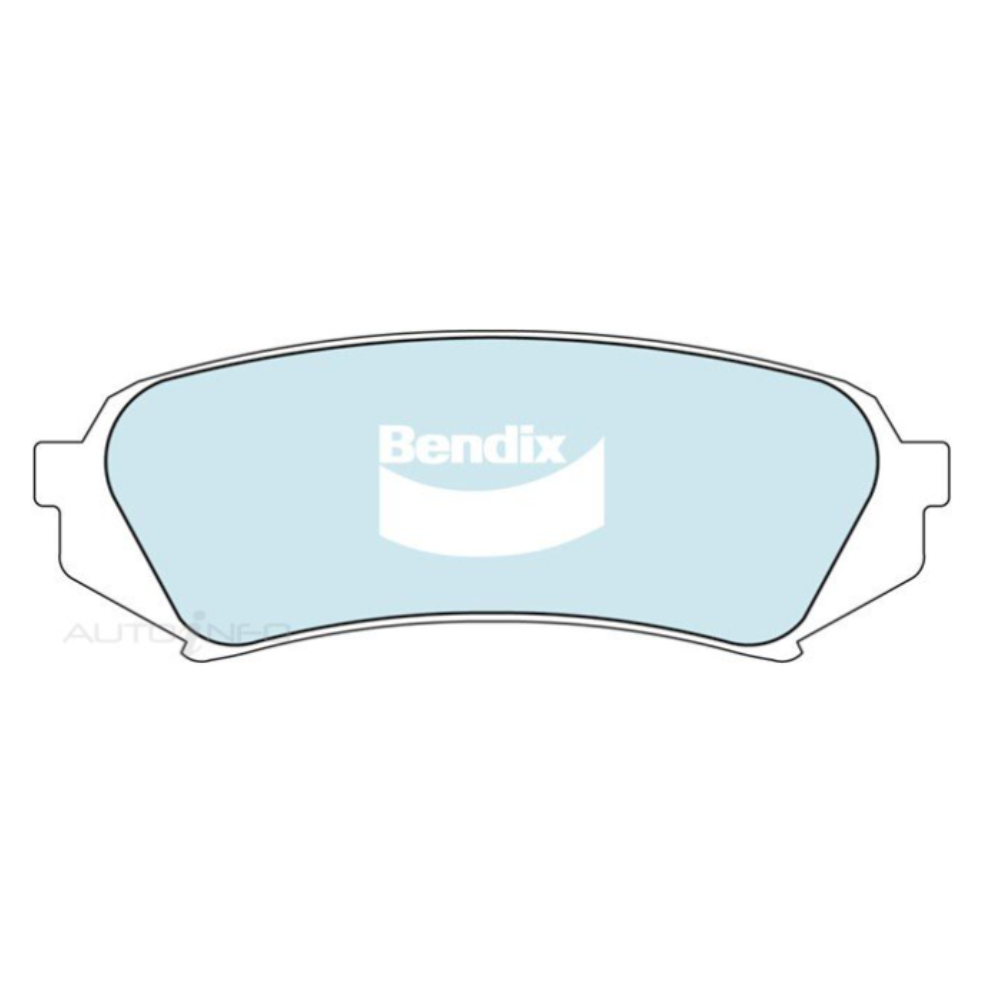 Bendix 4WD Rear Brake Pads - Toyota Landcruiser 100 Series 2UZ 1998-2007