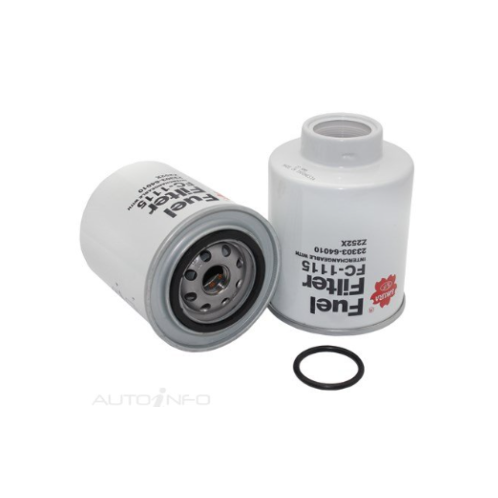 Sakura Diesel Filter - Toyota LN167 LN172 Hilux 5L 3.0L Diesel 1998-2005