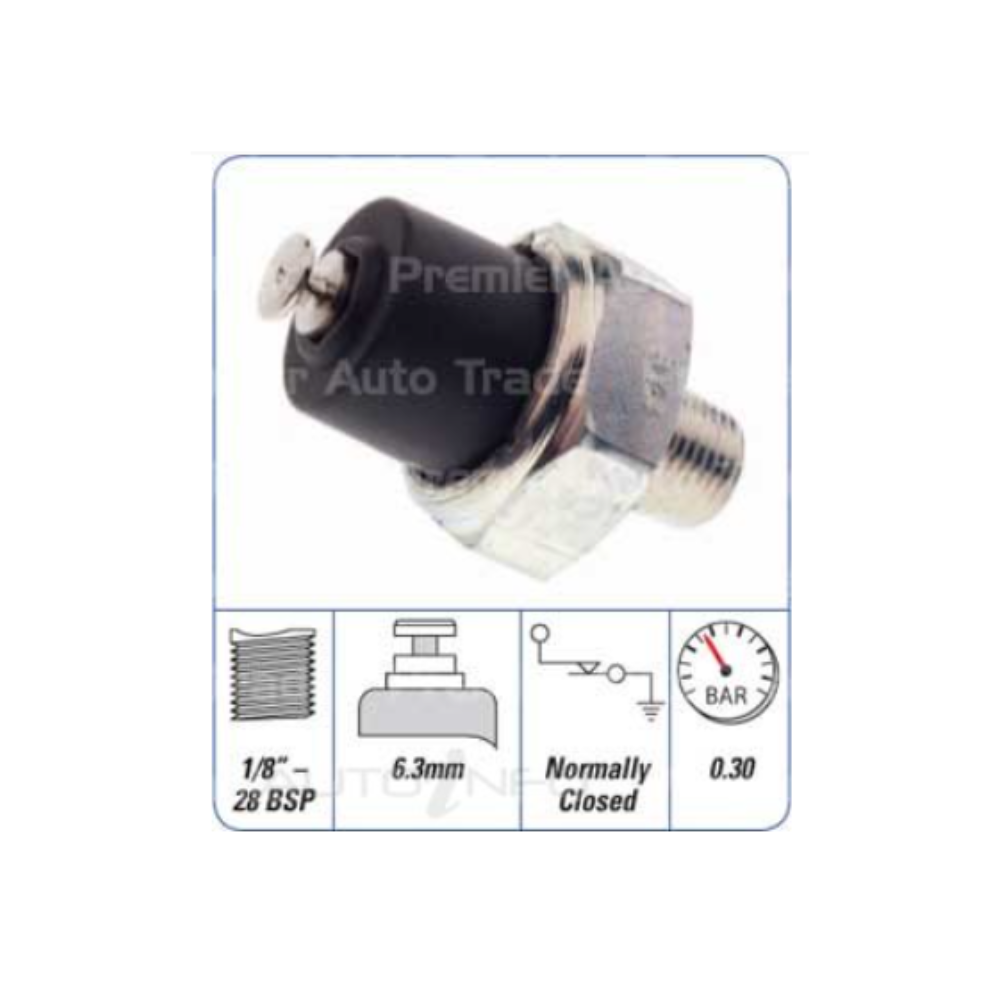 Oil Pressure Switch - Toyota Hilux 22R 2.4L Petrol RN105 RN106 RN110 1988-1997