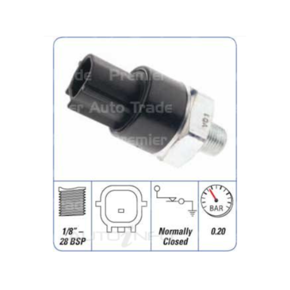 Oil Pressure Sender - Nissan D22 Navara ZD30 2001-2008