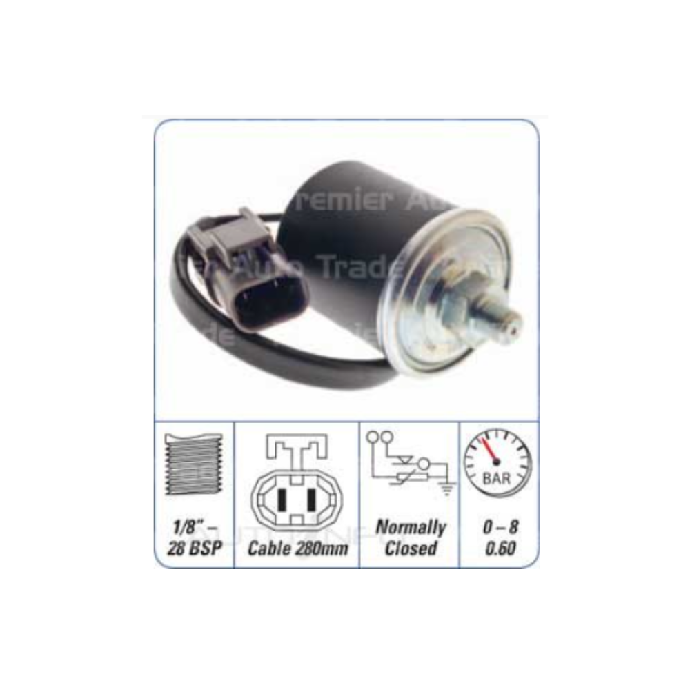 Oil Pressure Sender - Nissan GQ Patrol RD28 Diesel 1994-1997