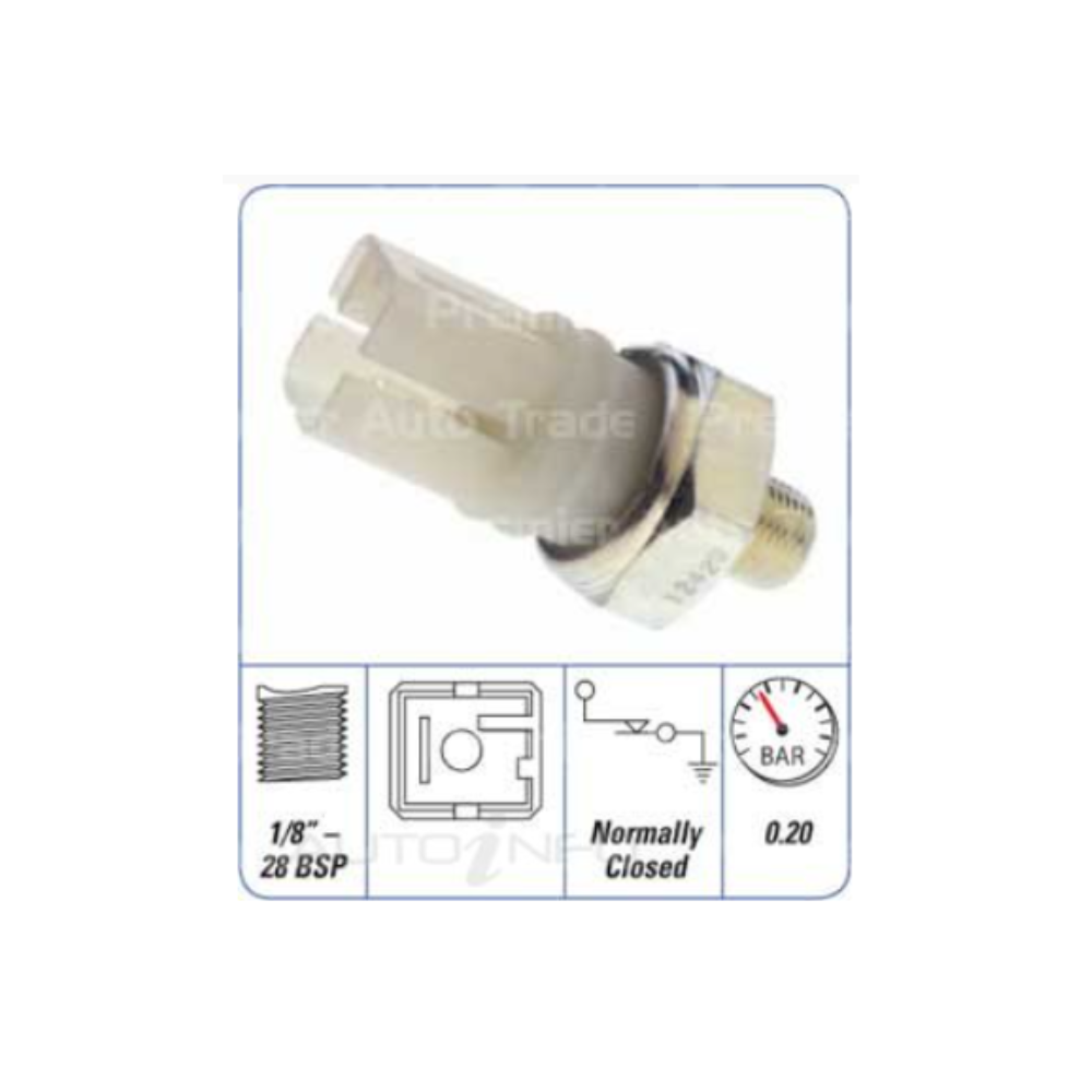 Oil Pressure Switch (Spade Terminal) - Nissan GU Patrol TD42TI 2002-2007