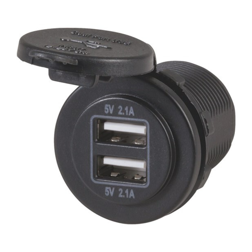 Powertech Dual USB Socket