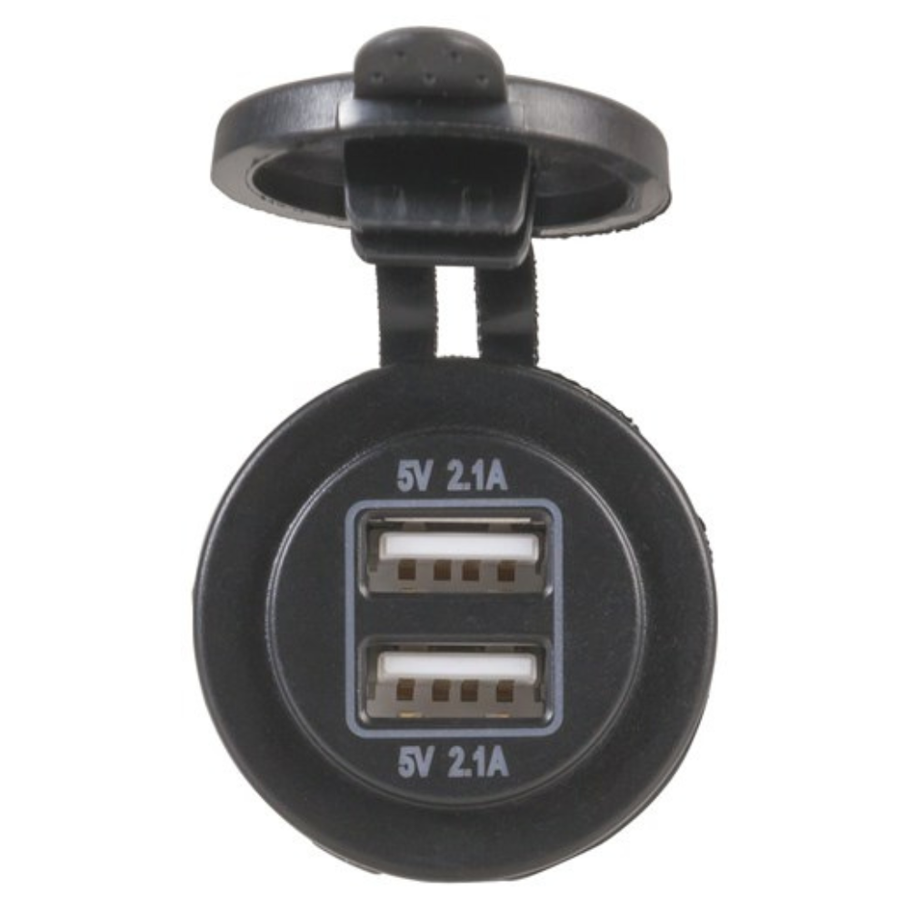 Powertech Dual USB Socket