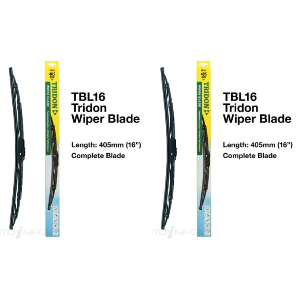 Front Wiper Blade Set - Toyota Hilux 3L 2.8L Diesel LN106 LN107 LN111 LN130 1988-1997