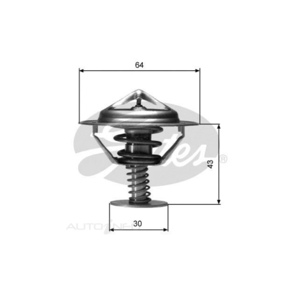 Gates Thermostat - Nissan D40 Navara YD25 2005-2015