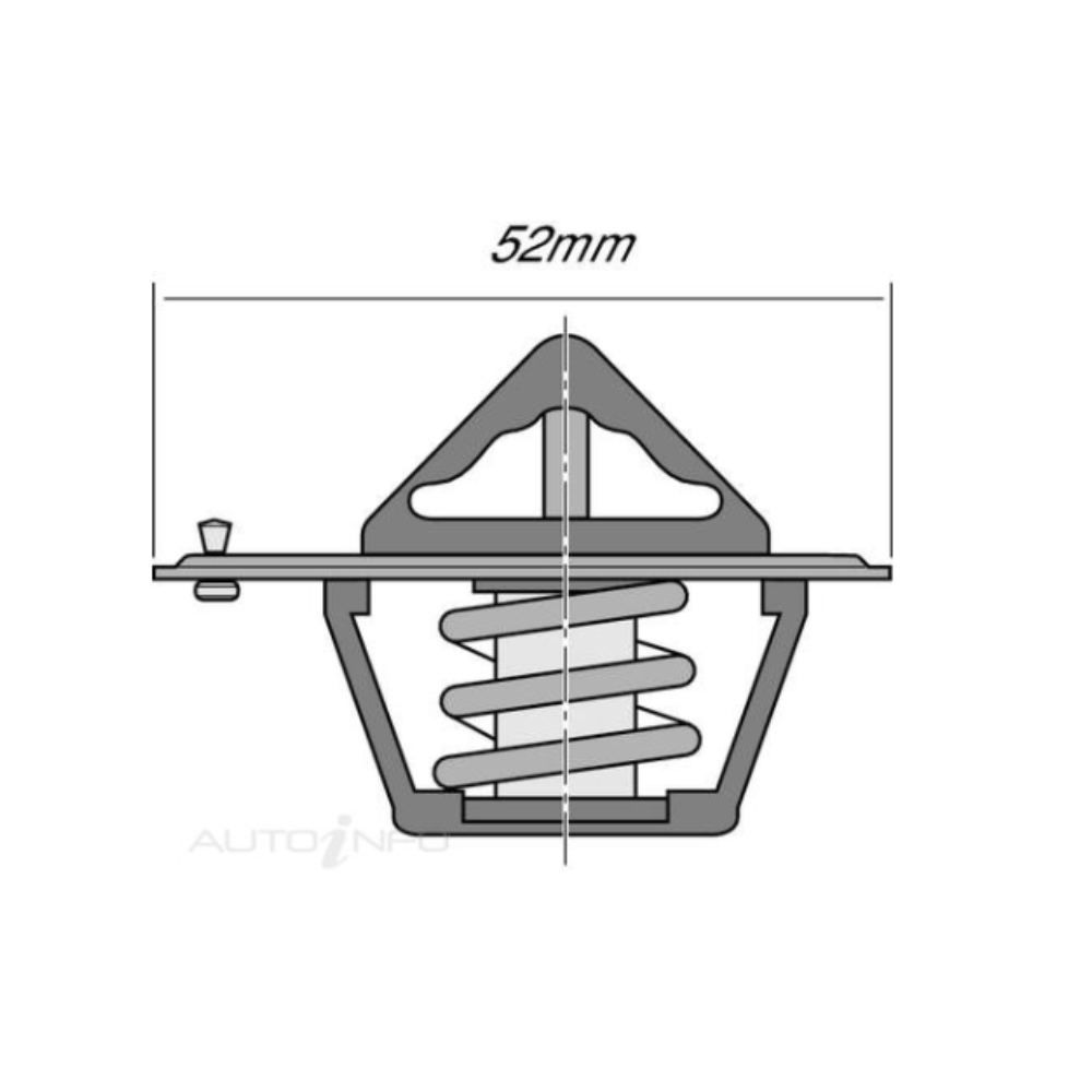 Thermostat - Toyota Hilux 22R 2.4L Petrol RN105 RN106 RN110 1988-1997