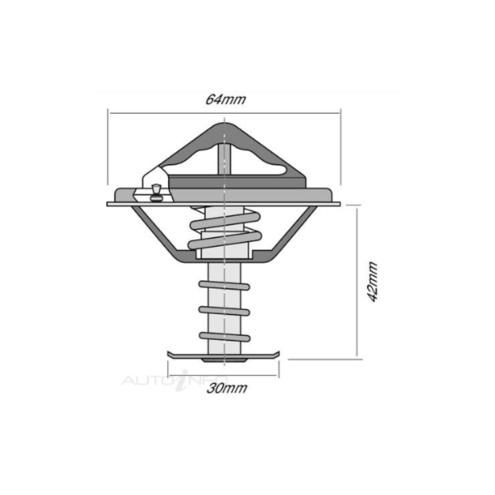 Tridon Thermostat - Nissan GQ Patrol TB42 EFI 1992-1997