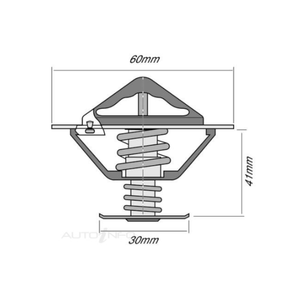 Thermostat - Toyota KUN25 Hilux 2KDFTV 2.5L Diesel 2005-2015