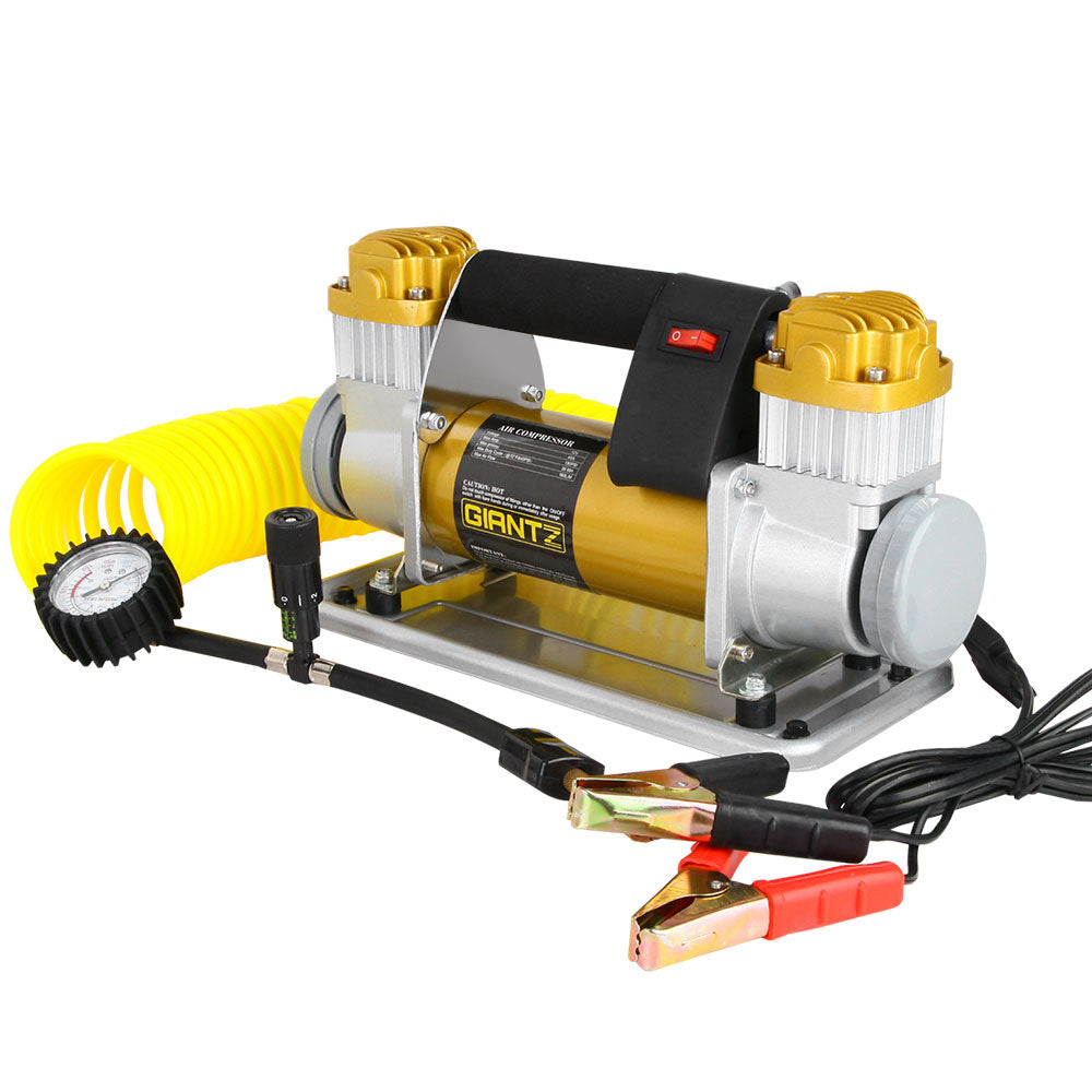 Giantz 12V 150psi 200L/min Portable Air Compressor