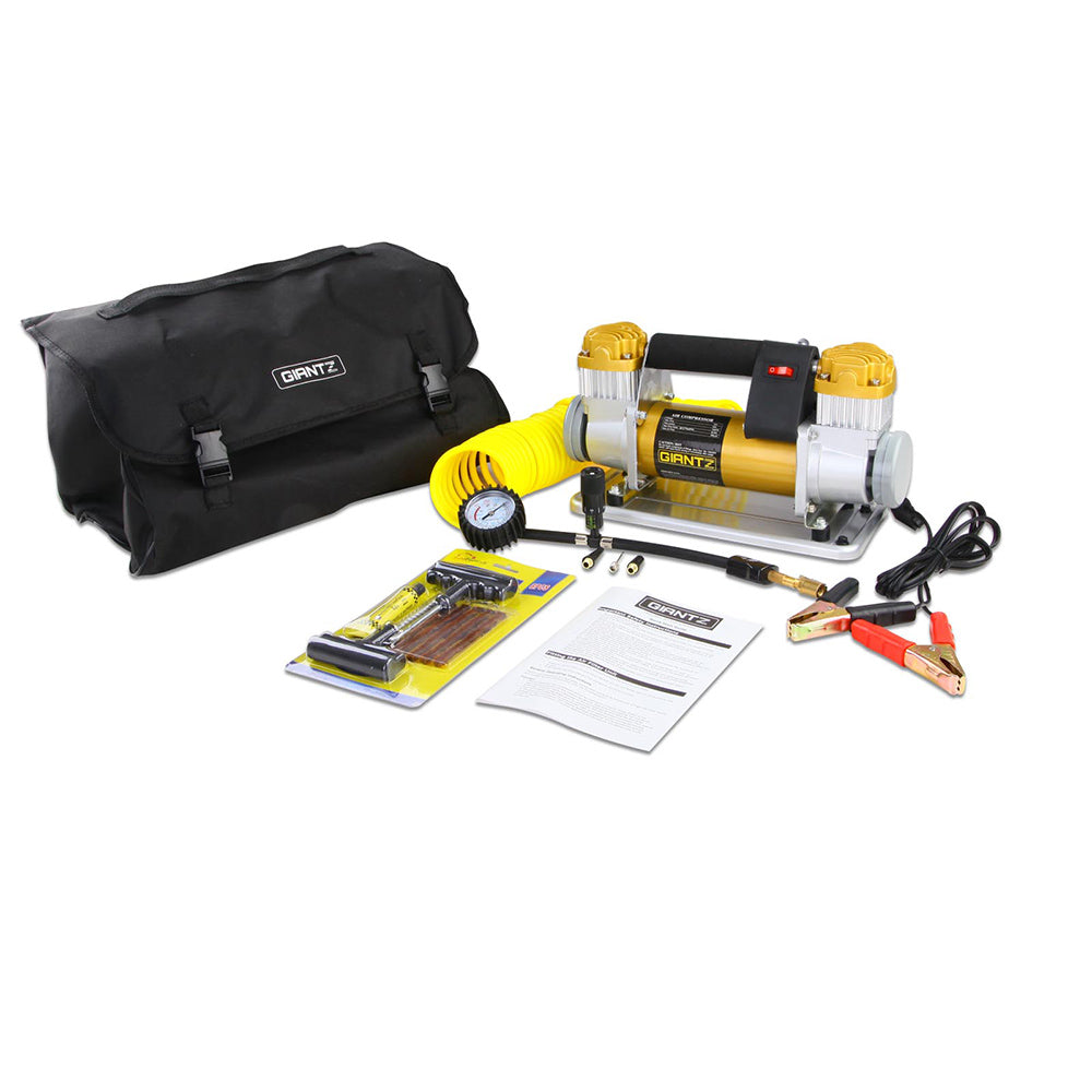 Giantz 12V 150psi 200L/min Portable Air Compressor