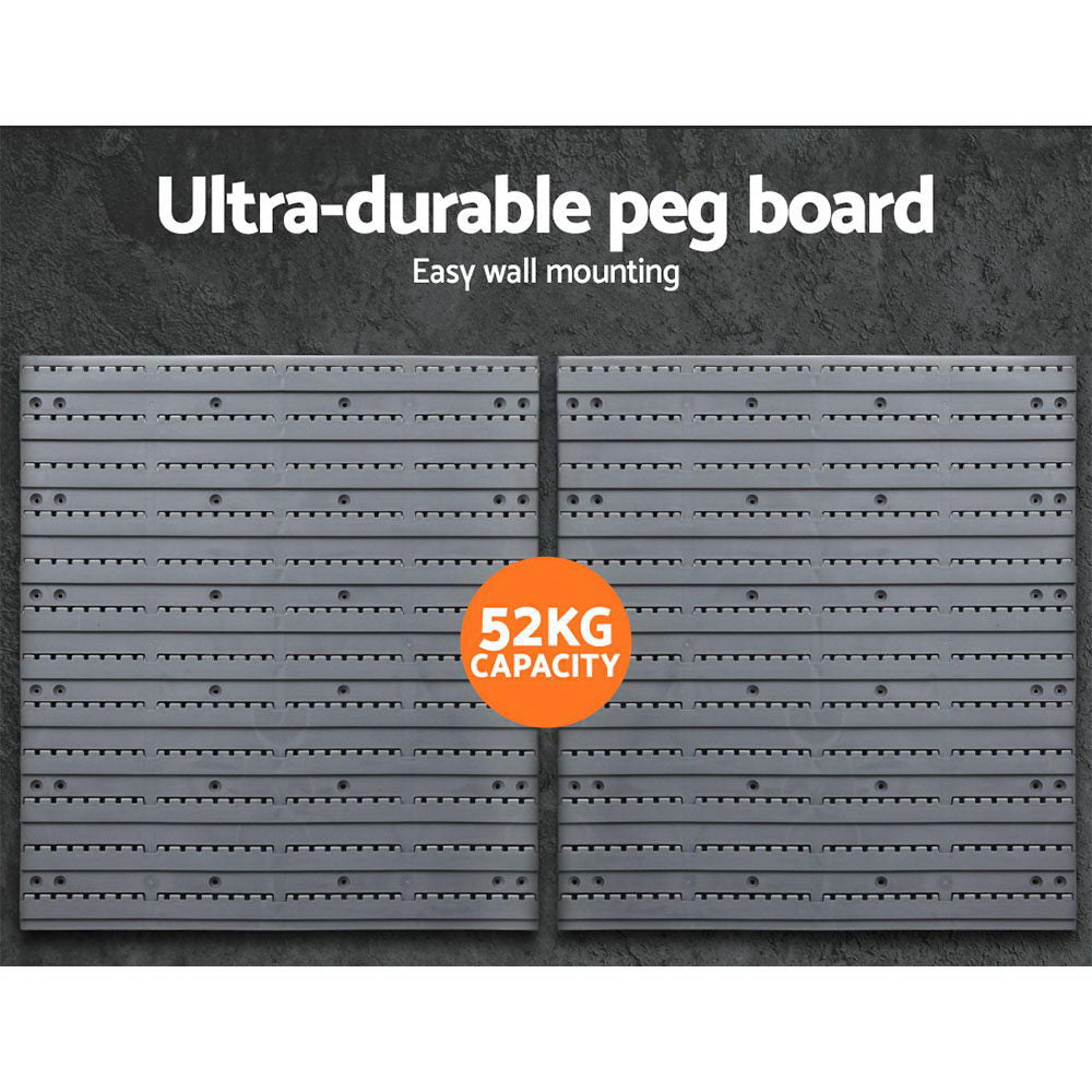 44 Bin Wall Mounted Storage Rack