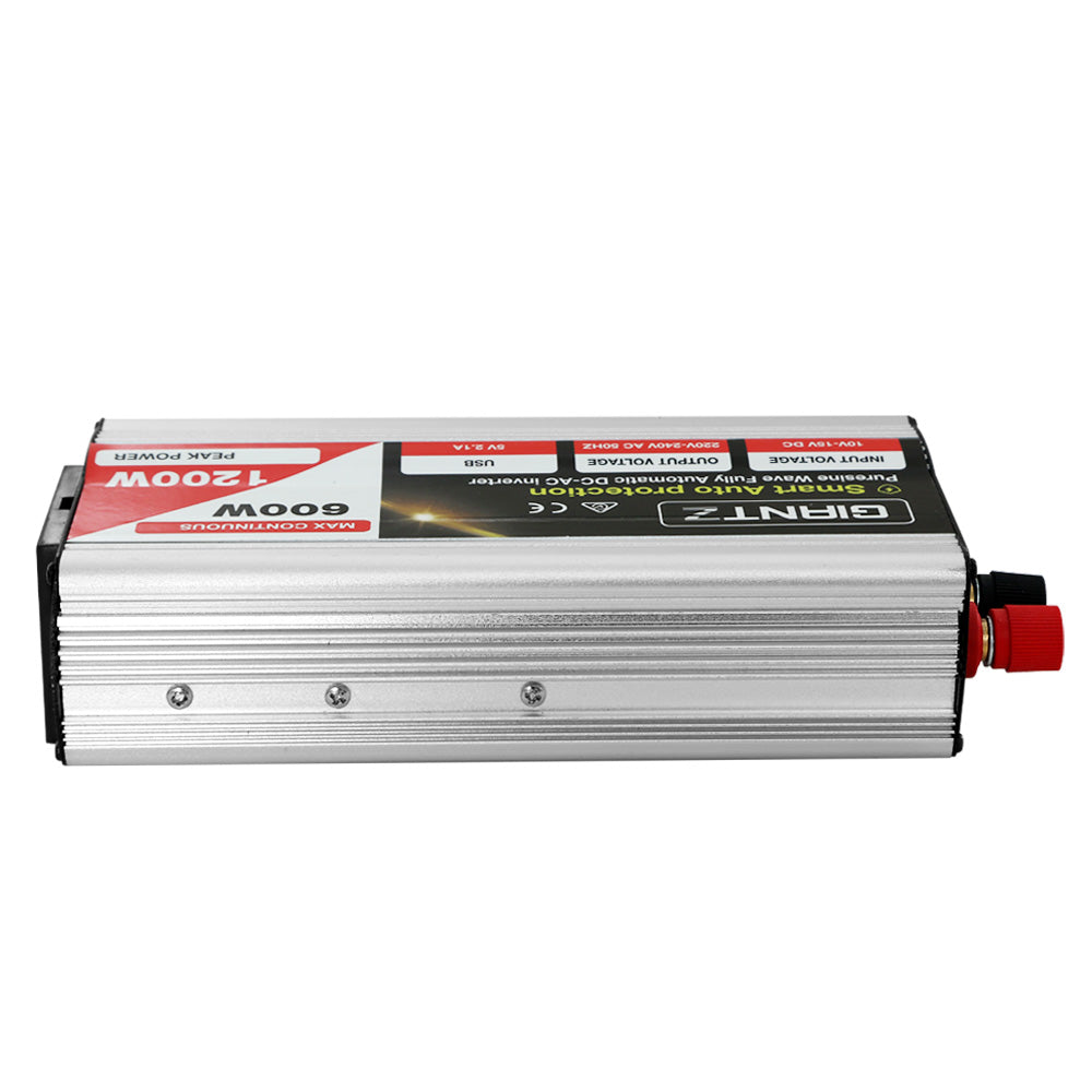 Giantz 600W Pure Sine Wave Inverter 12V-240V