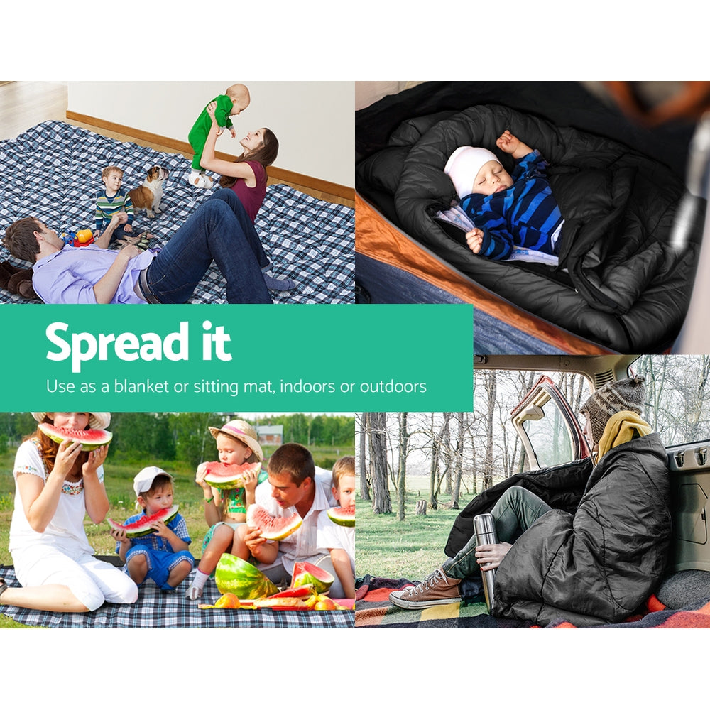 Weisshorn Single Sleeping Bag Grey 0C