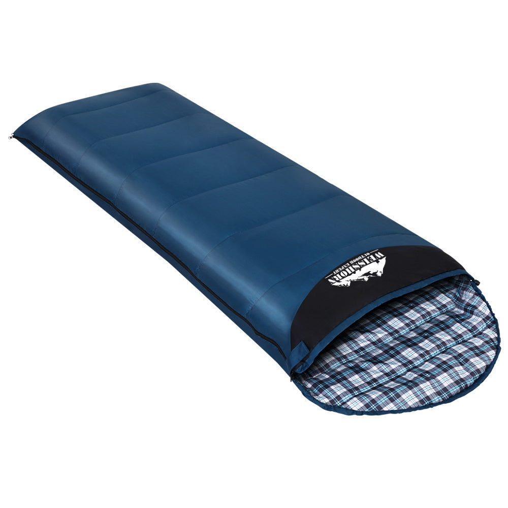 Weisshorn Single Sleeping Bag Navy 0C