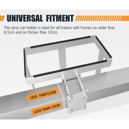 20L Galvanized Steel Jerry Can Holder