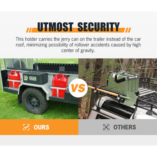 20L Galvanized Steel Jerry Can Holder