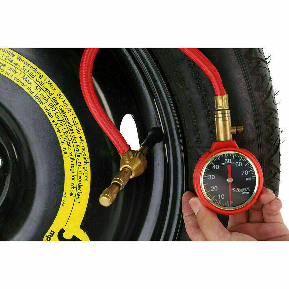 X-BULL Rapid Tyre Deflator With Pressure Gauge