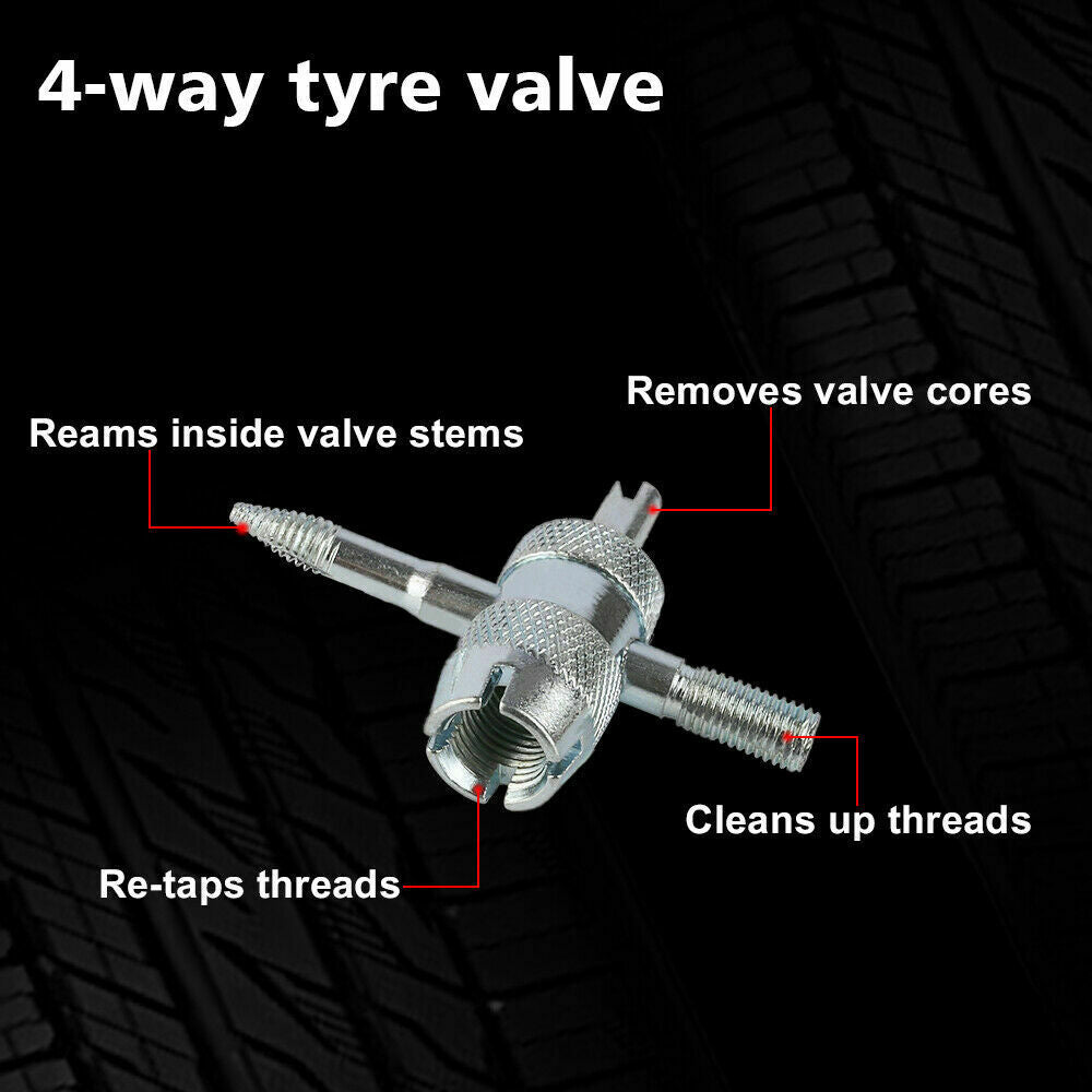 X-BULL Rapid Tyre Deflator With Pressure Gauge