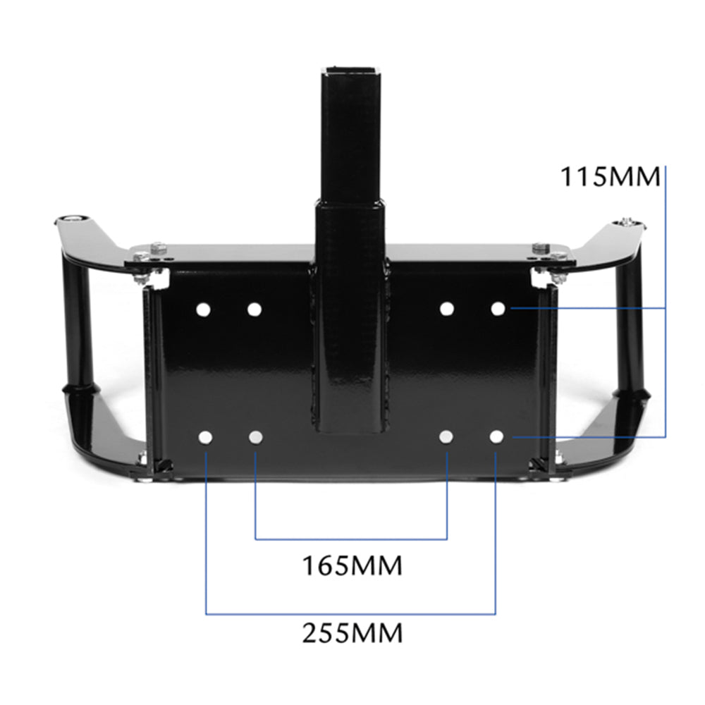 Hitch Mount Winch Cradle / Bracket 9000lbs - 14500lbs Winches