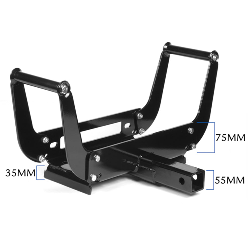 Hitch Mount Winch Cradle / Bracket 9000lbs - 14500lbs Winches