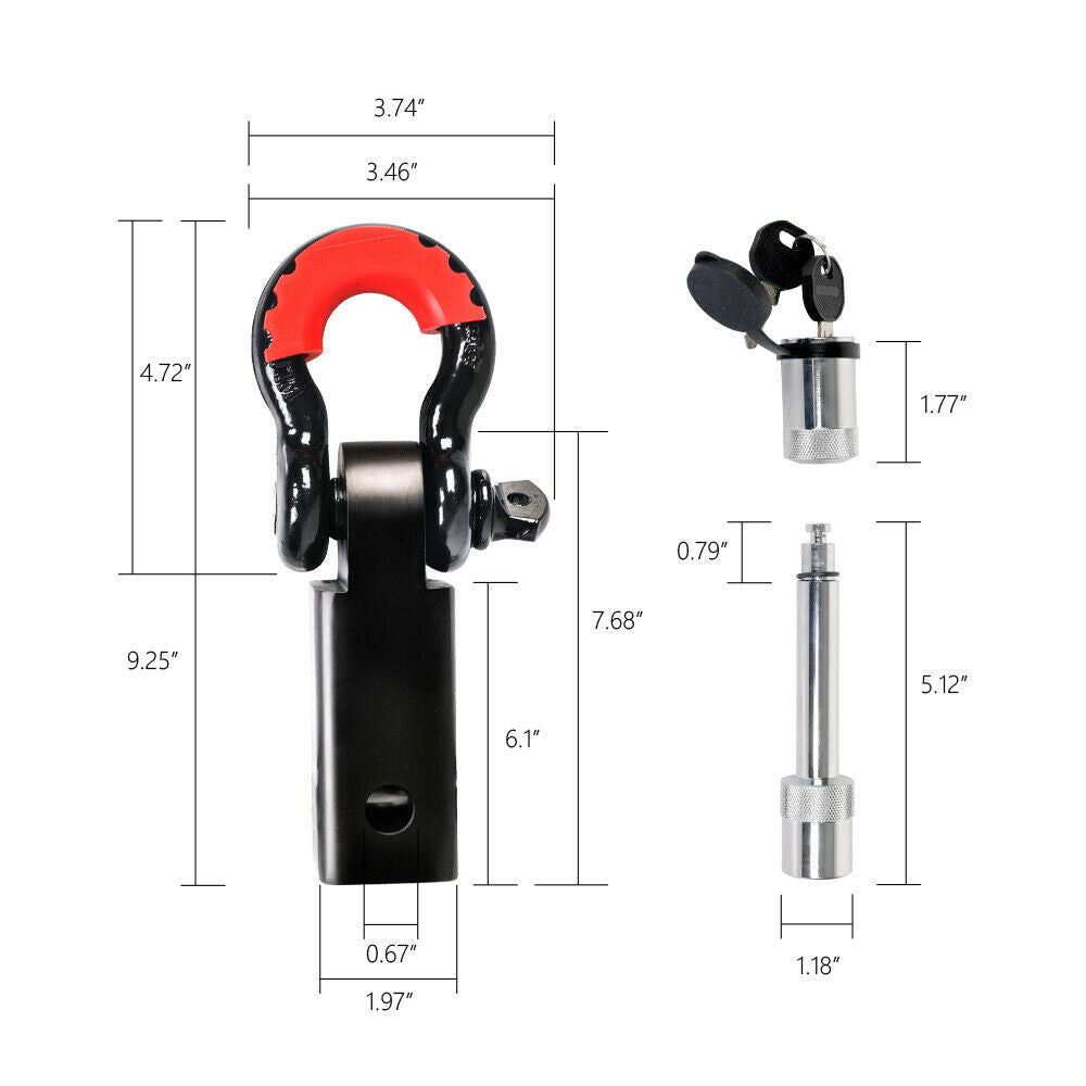 X-BULL 5T Recovery Hitch Receiver