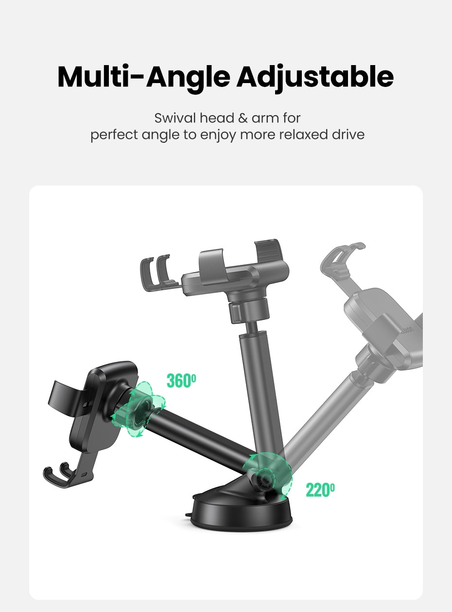 Gravity Suction Cup Phone Holder