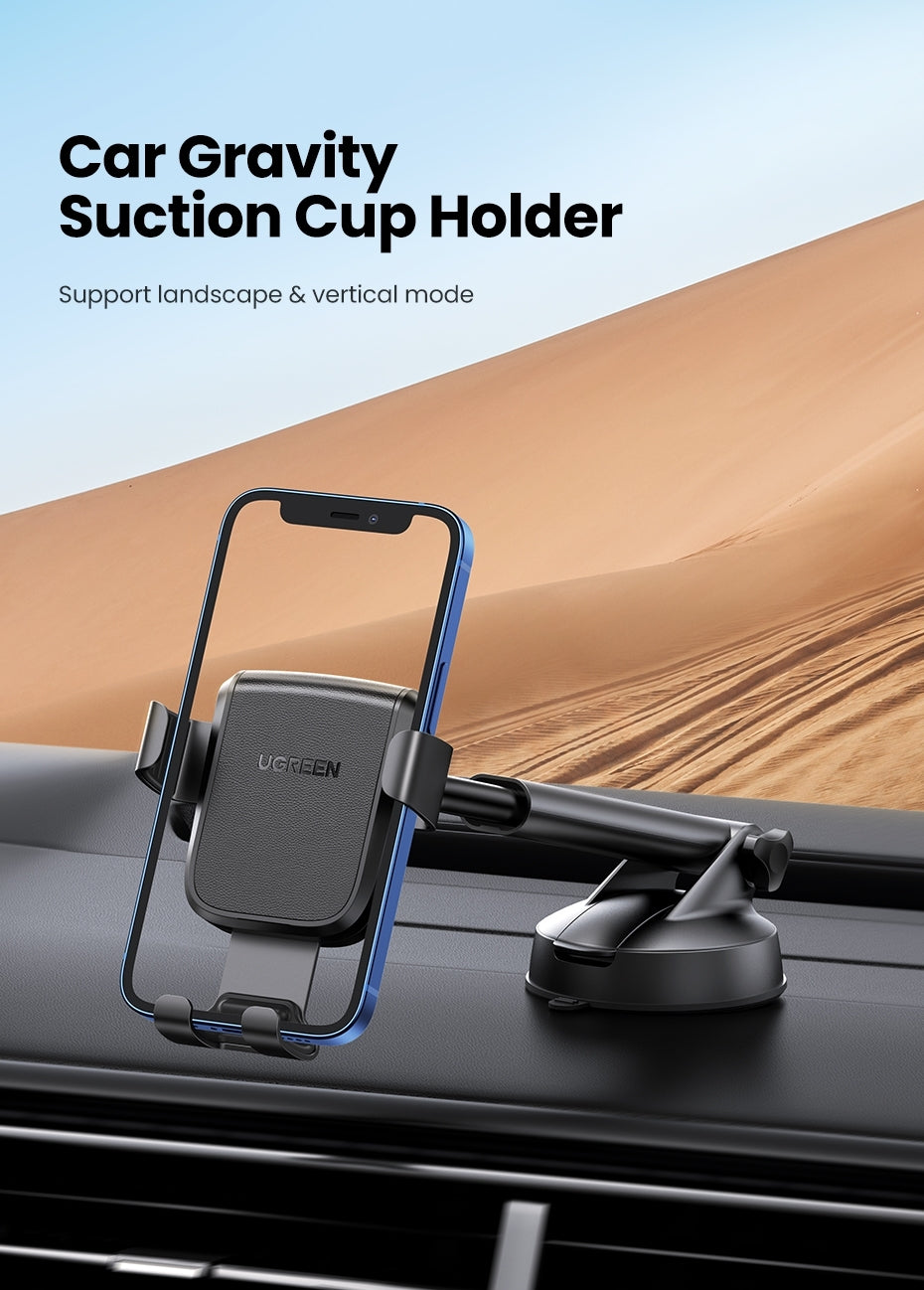 Gravity Suction Cup Phone Holder