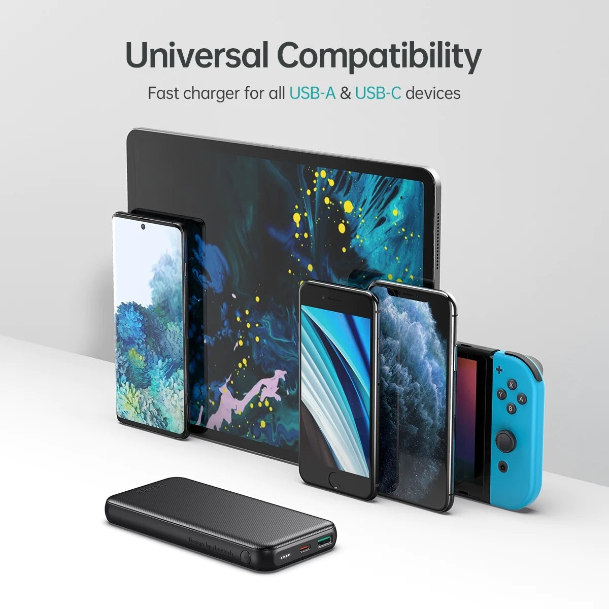 10000mAh Wired Power Bank