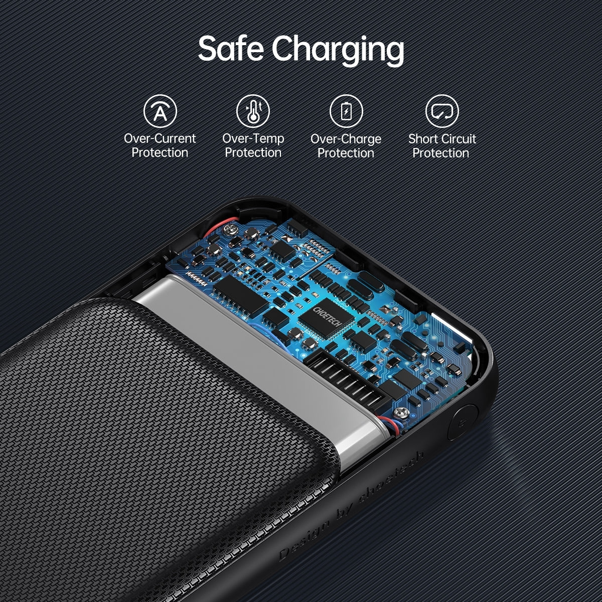 10000mAh Wired Power Bank