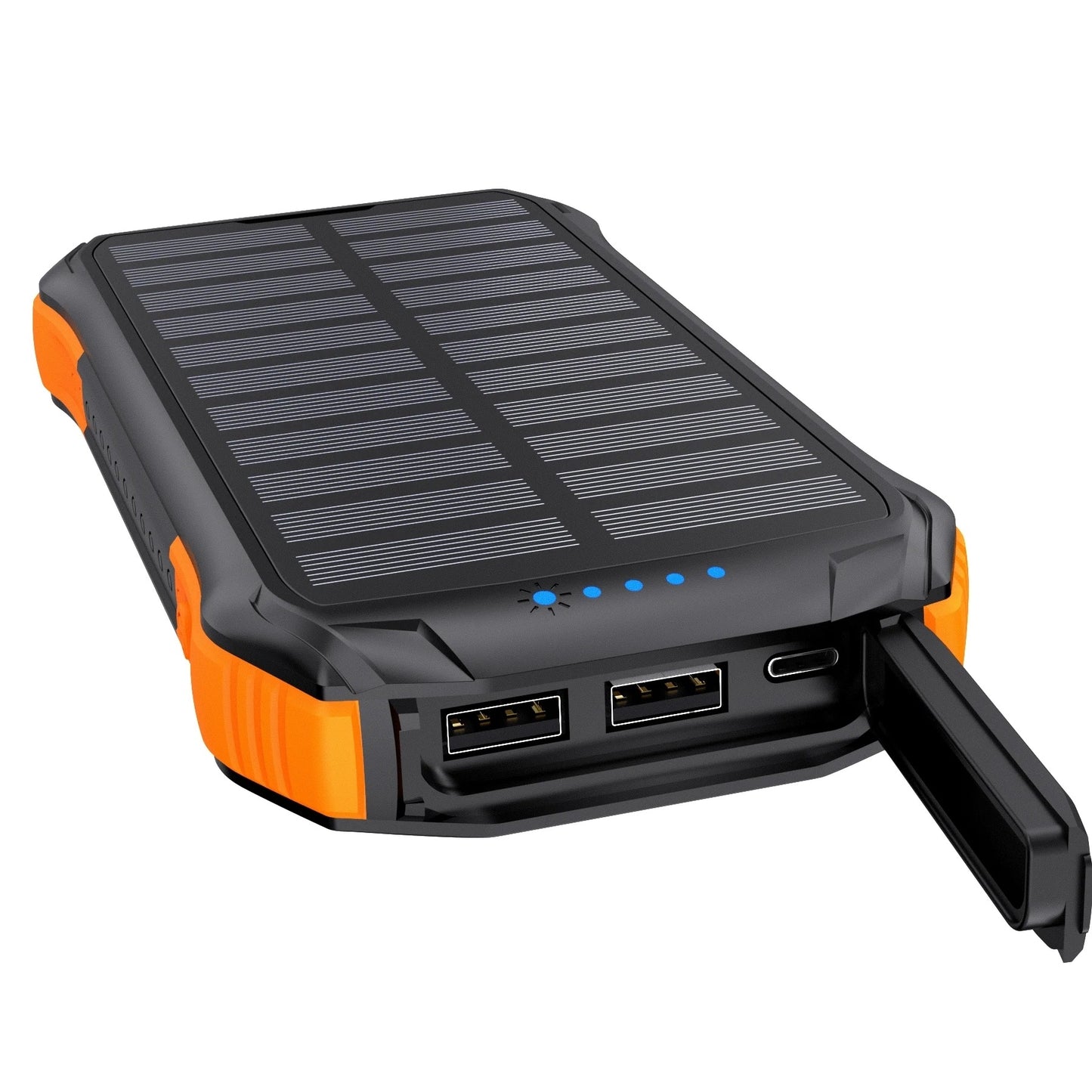 20000mAh Solar Wired & Wireless Power Bank