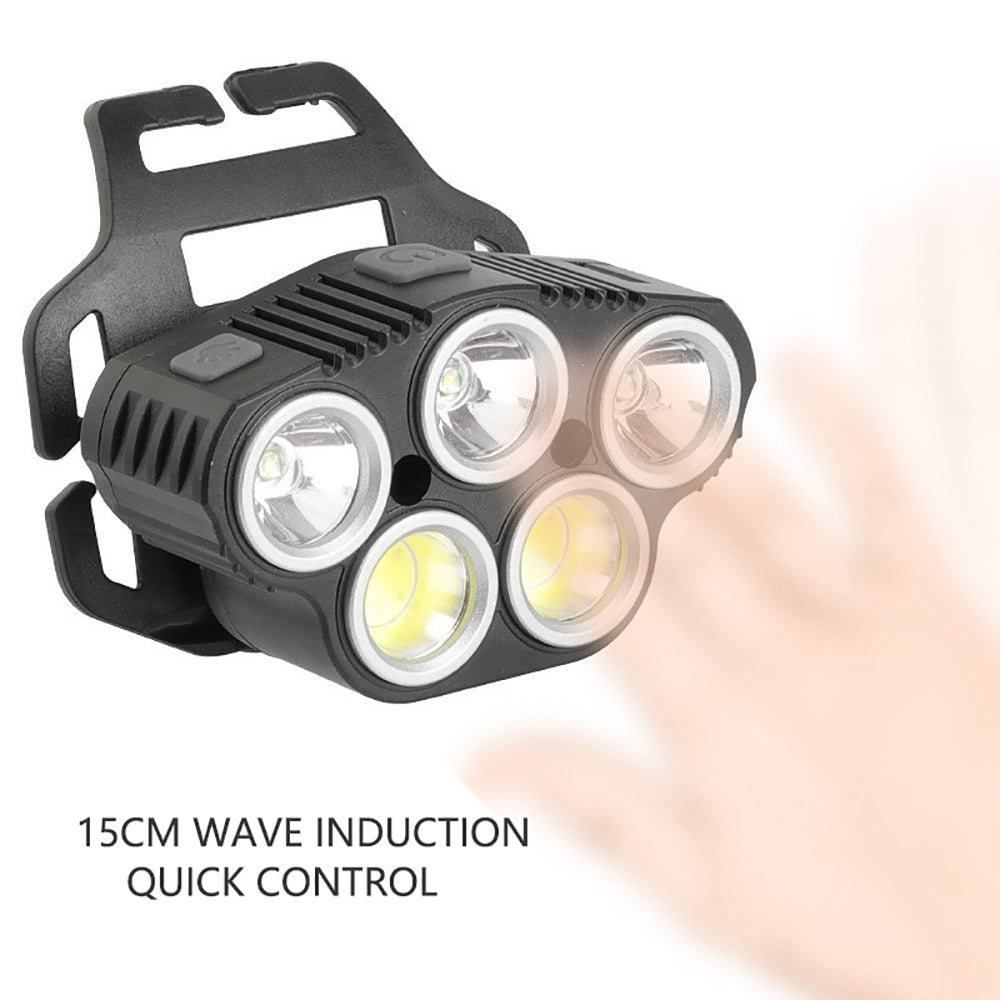 6 Mode COB Rechargeable LED Head Torch