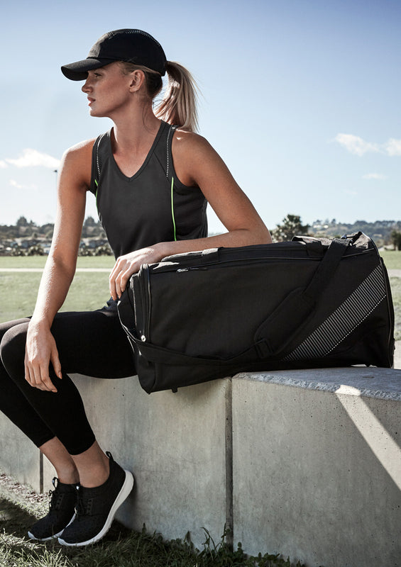 Large Foldable Waterproof Duffle Bag - Navy