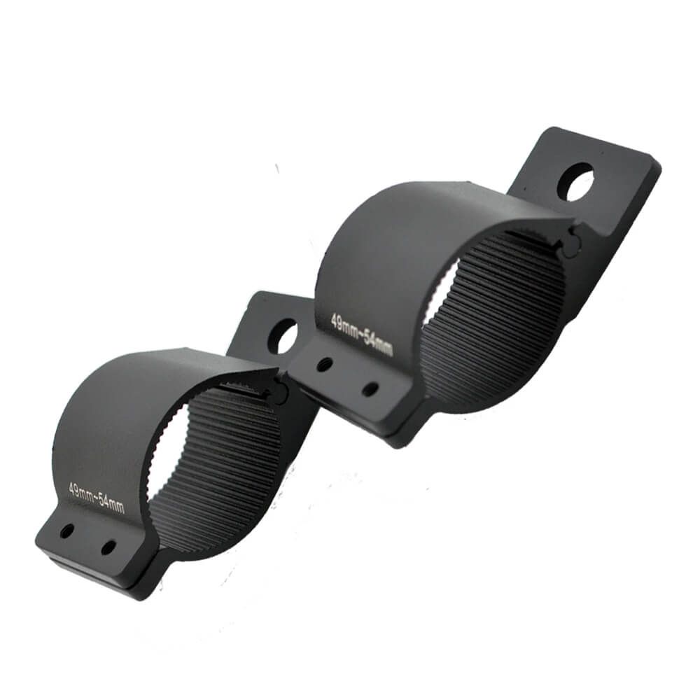 Pair 2" Bull bar Mounting Brackets for Light Bars & Antenna's 49mm-54mm