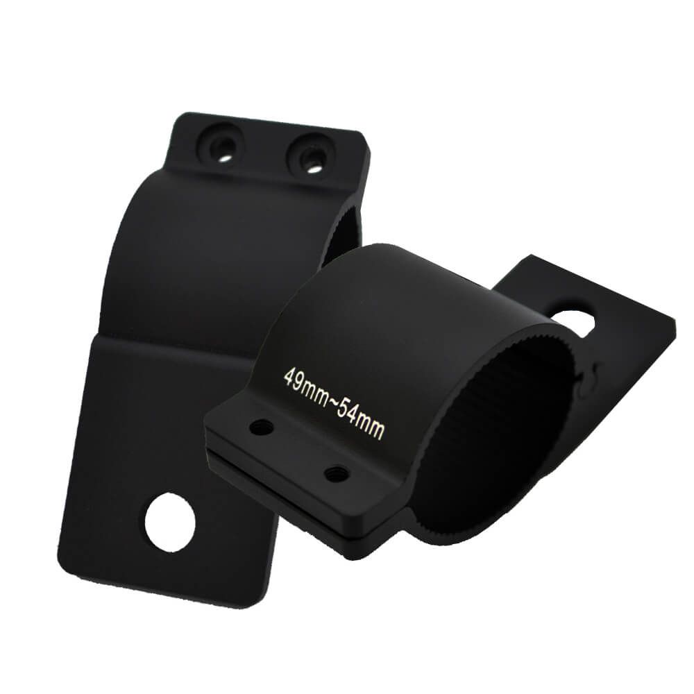 Pair 2" Bull bar Mounting Brackets for Light Bars & Antenna's 49mm-54mm