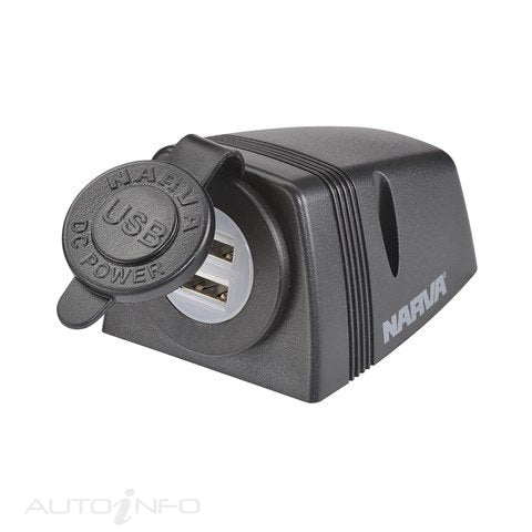 Narva Surface Mount Accessory Dual USB