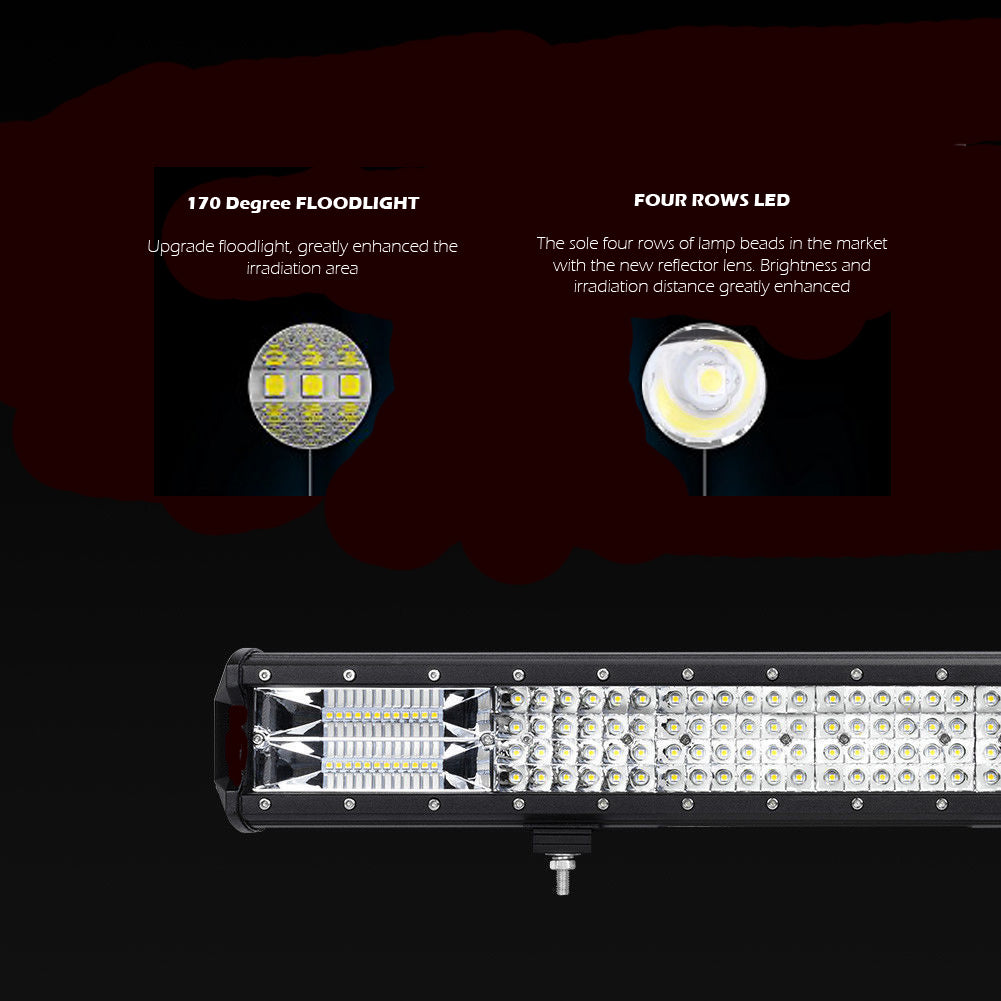 20 inch Philips LED Quad Row Light Bar