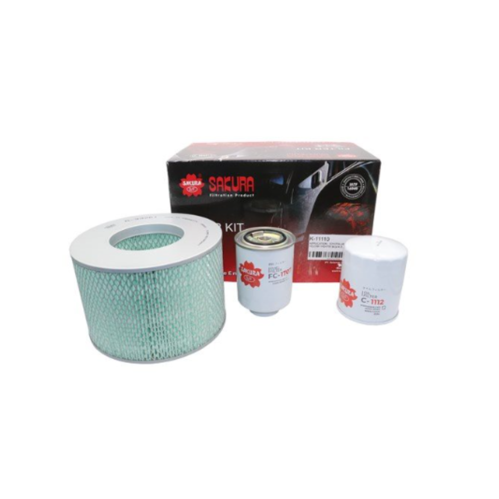 Sakura Filter Kit - Toyota Landcruiser 80 Series 1HD 1990-1998
