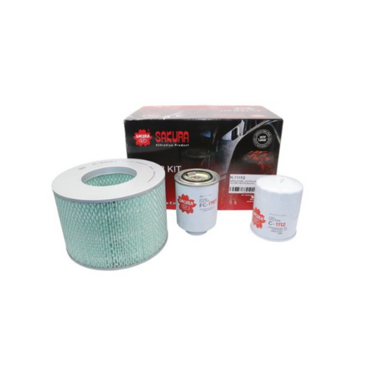 Sakura Filter Kit - Toyota Landcruiser 80 Series 1HD 1990-1998