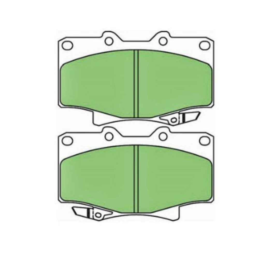 Motorgear Front Brake Pads - Toyota Landcruiser 80 Series 1HD 1990-1998