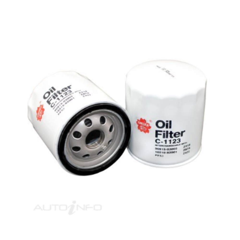 Sakura Oil Filter - Toyota Landcruiser 100 Series 1HZ 1998-2007
