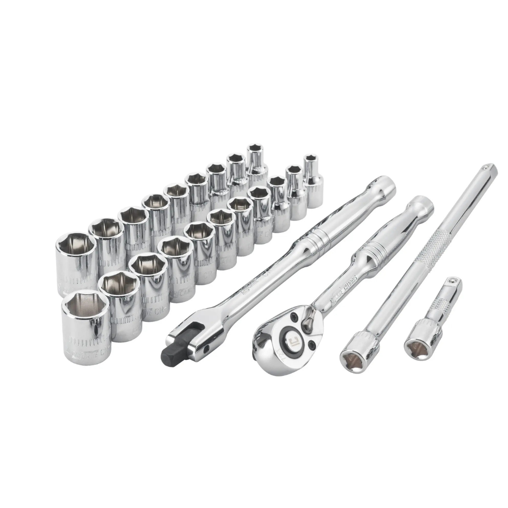 Chicane 24 Piece Socket Set 1/4 Inch Drive
